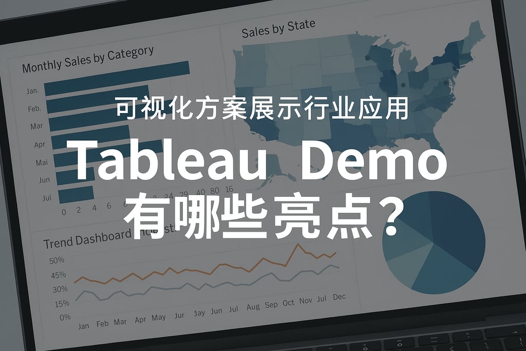 Tableau Demo有哪些亮点？可视化方案展示行业应用